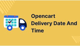 Opencart Delivery Date and Time