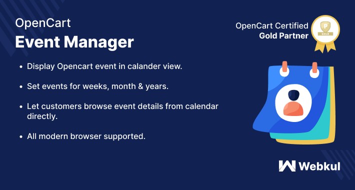 Opencart Event Manager