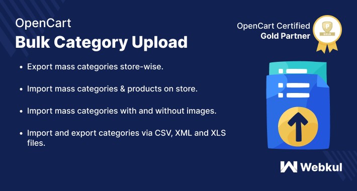 Opencart Bulk Category Upload