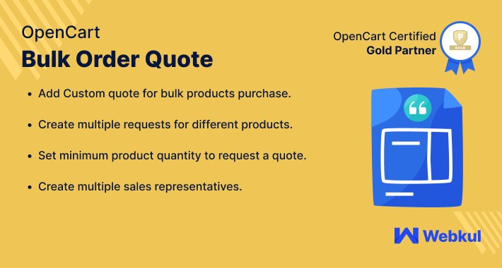 Opencart Bulk Order Quote