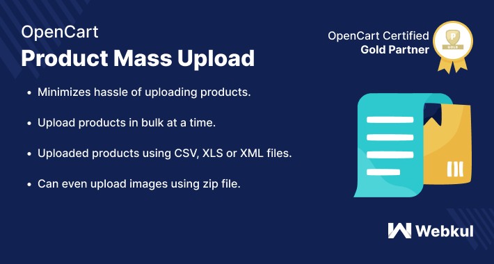 Opencart Product Mass Upload