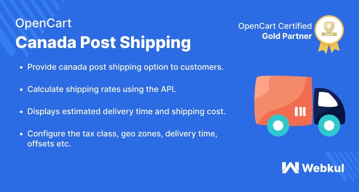 Opencart Canada Post Shipping