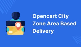 Opencart City Zone Area Based Delivery