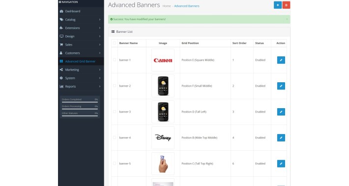 FREE - Advanced Grid Banner v1.3