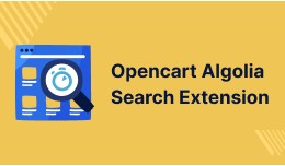Opencart Algolia Search Extension