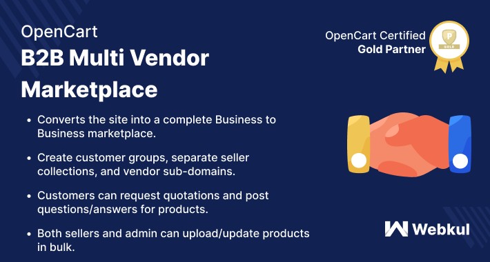 Opencart B2B Multi Vendor Marketplace