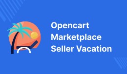 Opencart Marketplace Multi Vendor Seller Vacation