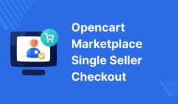 Opencart Marketplace Single Seller Checkout