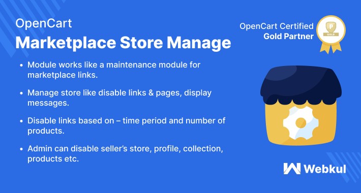 Opencart Multi Vendor Marketplace Store Manage