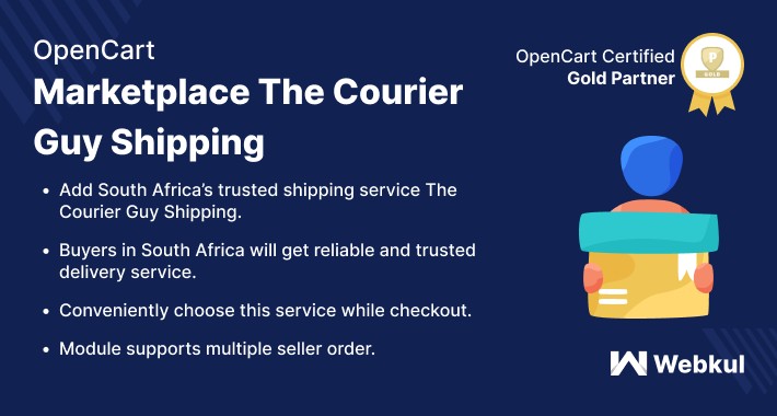 Opencart Multi Vendor Marketplace The Courier Guy Shipping