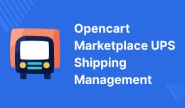 Opencart Multi Seller Marketplace UPS Shipping M..