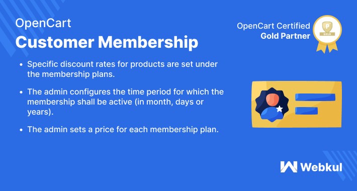 Opencart Customer Membership
