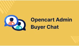 Opencart Admin Buyer Chat