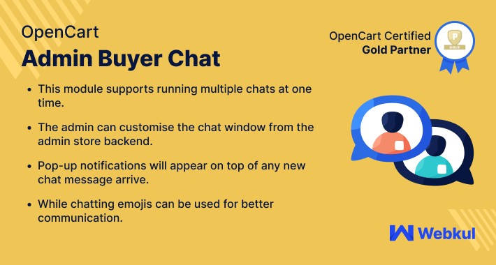 Opencart Admin Buyer Chat