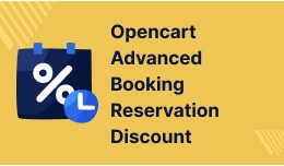 Opencart Advanced Booking Reservation Discount