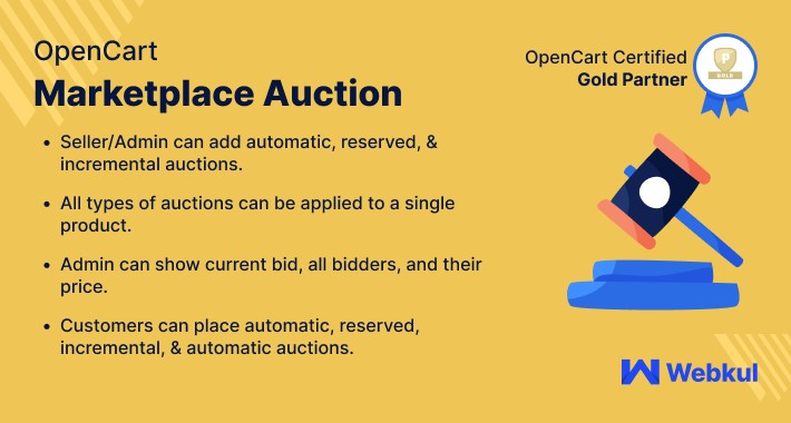Opencart Multi Vendor Auction