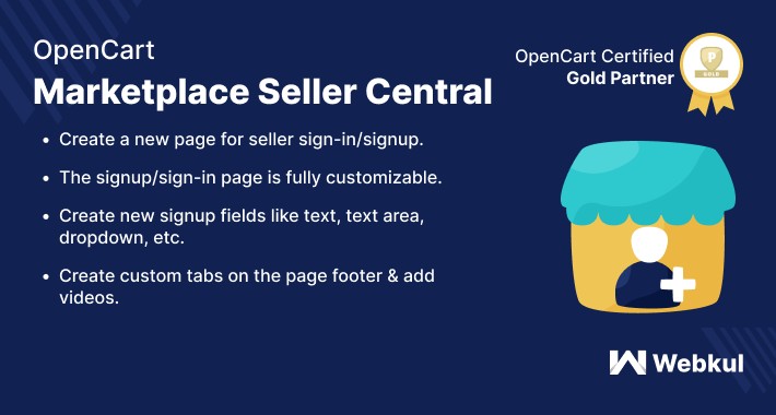 Opencart Multi Vendor Marketplace Seller Central