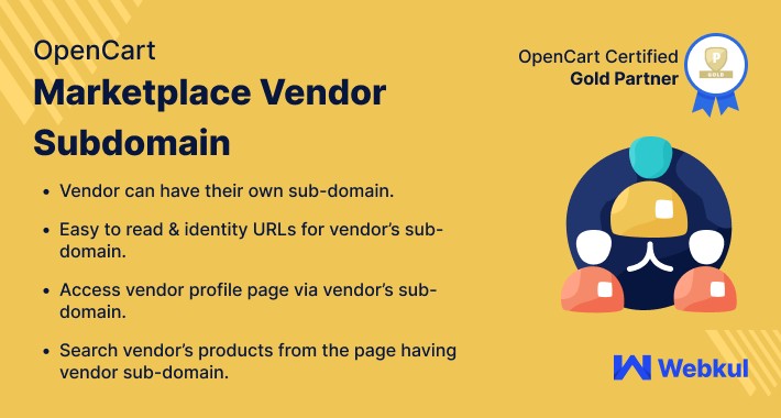 Opencart Multi Vendor Marketplace Vendor Subdomain
