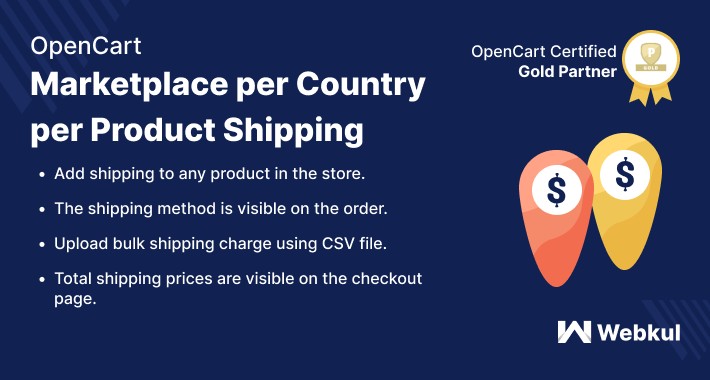 Opencart Multi Vendor Per Country Per Product Shipping