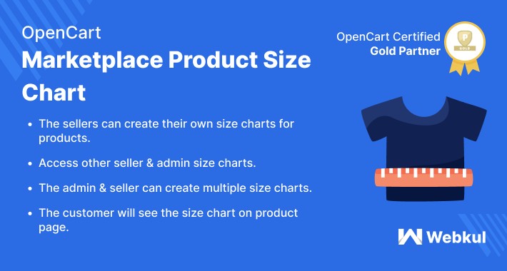 Opencart Multi Vendor Marketplace Product Size Chart