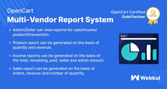 Opencart Multi Vendor Report System