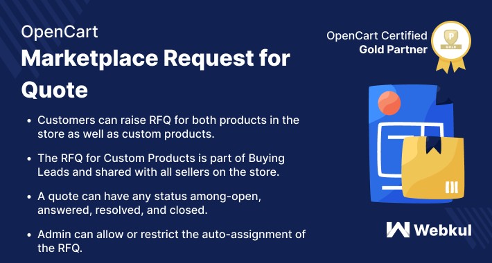 Opencart Multi Vendor Marketplace Request for Quote