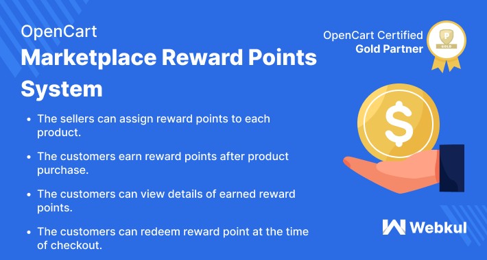 Opencart Multi Vendor Marketplace Reward Points System