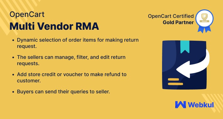 Opencart Marketplace Multi Vendor RMA