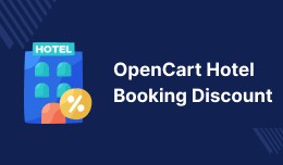 Opencart Hotel Booking Discount
