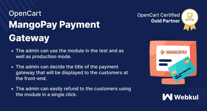 Opencart Mangopay Payment Gateway