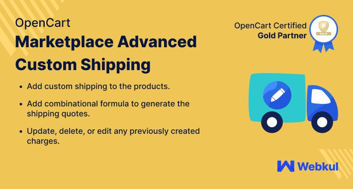 Opencart Multi Vendor Marketplace Advanced Custom Shipping