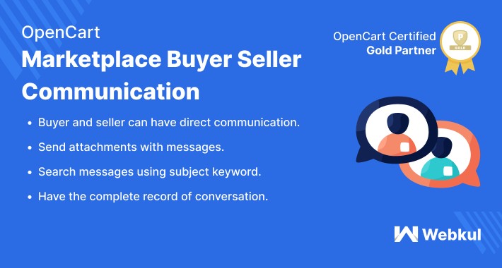 Opencart Multi Vendor Marketplace Buyer Seller Communication