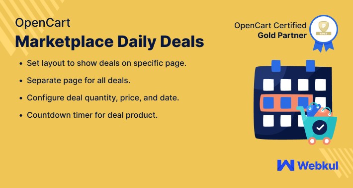 Opencart Multi Seller Daily Deals