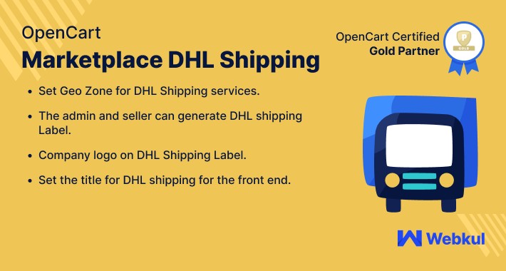 Opencart Multi Vendor DHL Shipping