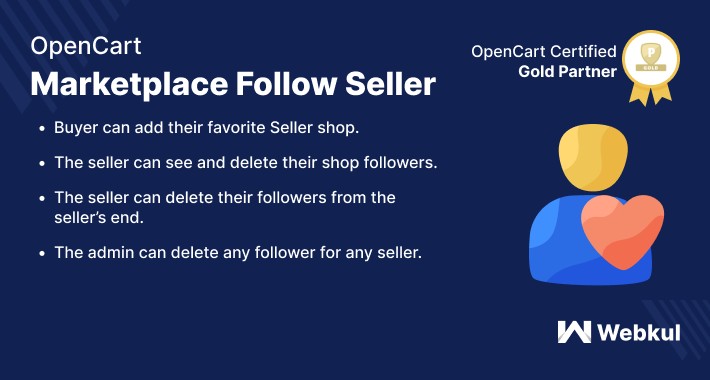 Opencart Multi Seller Marketplace Follow Seller