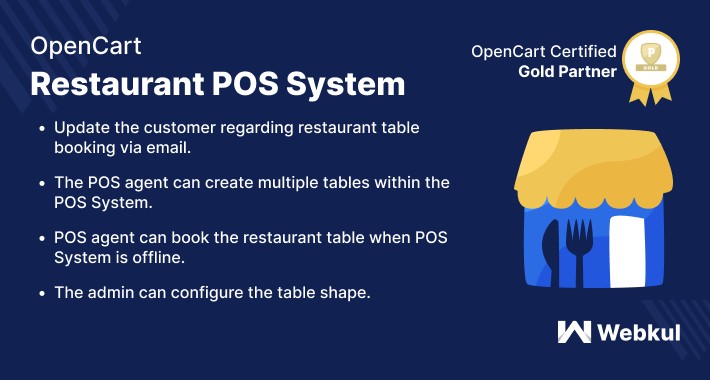 OpenCart Restaurant POS System