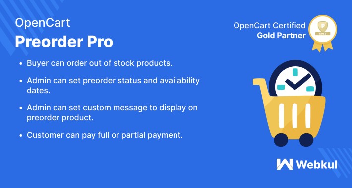 Opencart Preorder Pro