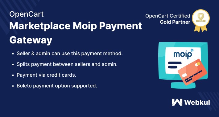 OpenCart Multi Vendor Marketplace Moip Payment Gateway