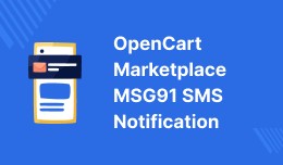 Opencart Multi Vendor Marketplace MSG91 SMS Noti..