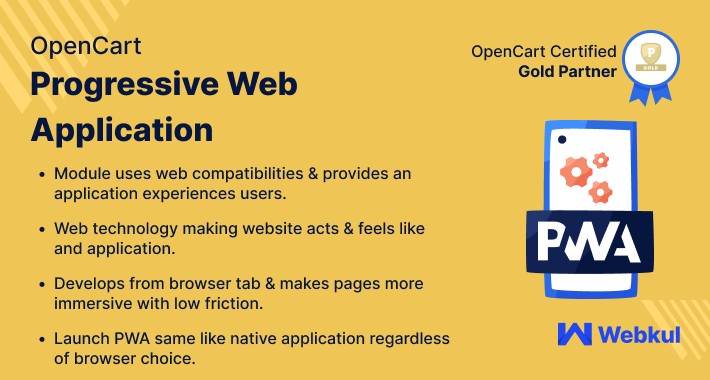 Opencart Progressive Web Application