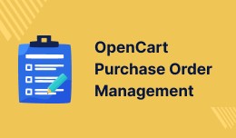 OpenCart Purchase Order Management