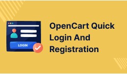 Opencart Quick Login And Registration
