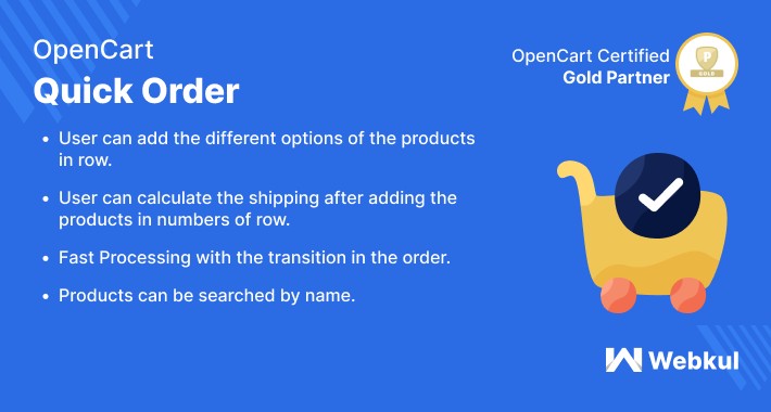 OpenCart Quick Order