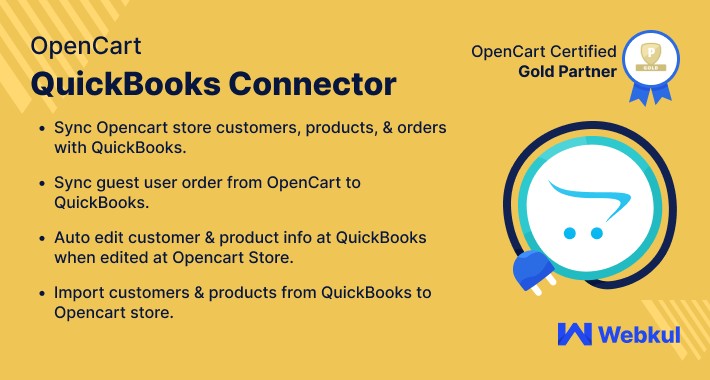 Opencart QuickBooks Connector