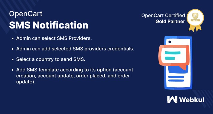 Opencart SMS Notification