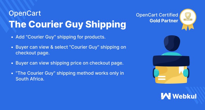 Opencart The Courier Guy Shipping
