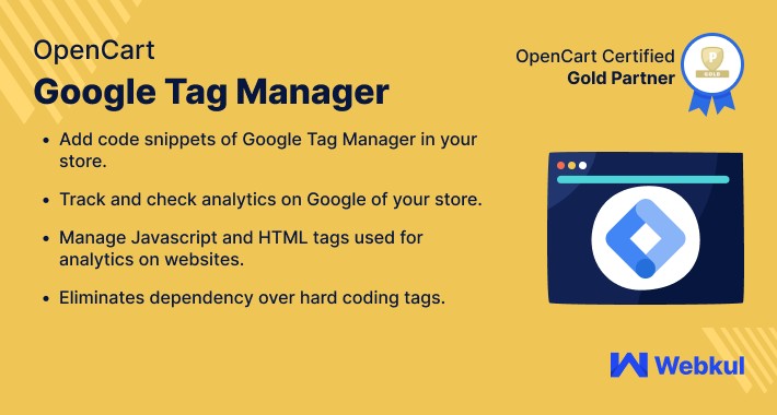 OpenCart Google Tag Manager