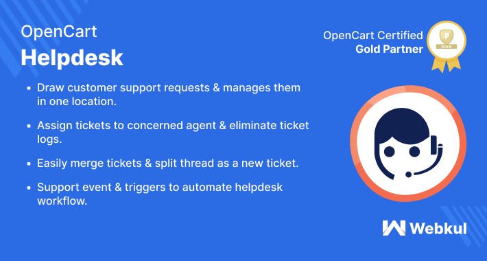 Opencart Ticket Helpdesk