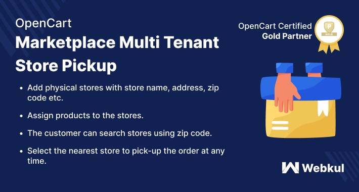 Opencart Multi Vendor Marketplace Store Pickup