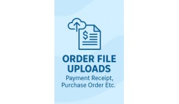 Upload files in Order History customer and admin